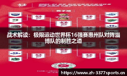 战术解读：极限运动世界杯16强赛惠州队对阵淄博队的制胜之道
